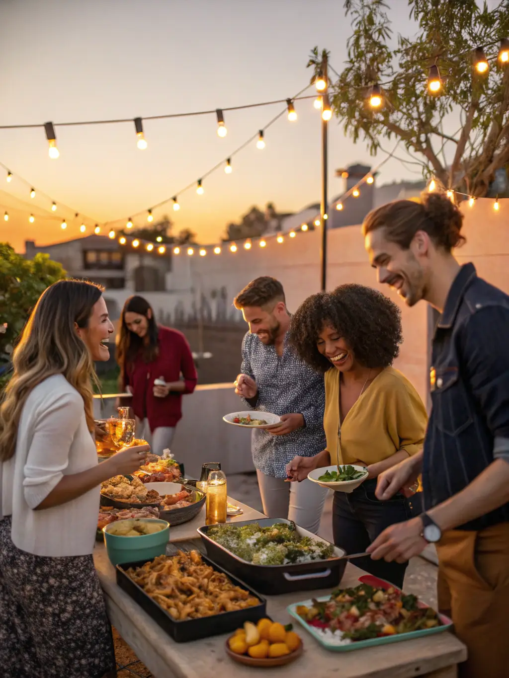A lively image capturing a social event at ASSO TENNIS CLUB D'AIL MARQUET, with members laughing and enjoying each other's company, highlighting the club's vibrant community.